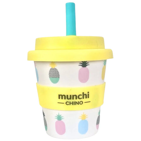 Munchi Chino Pineapple Babychino Cup - Straw Included