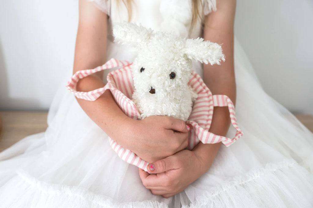 Alimrose Puppy in Carrier 'Marshmallow'