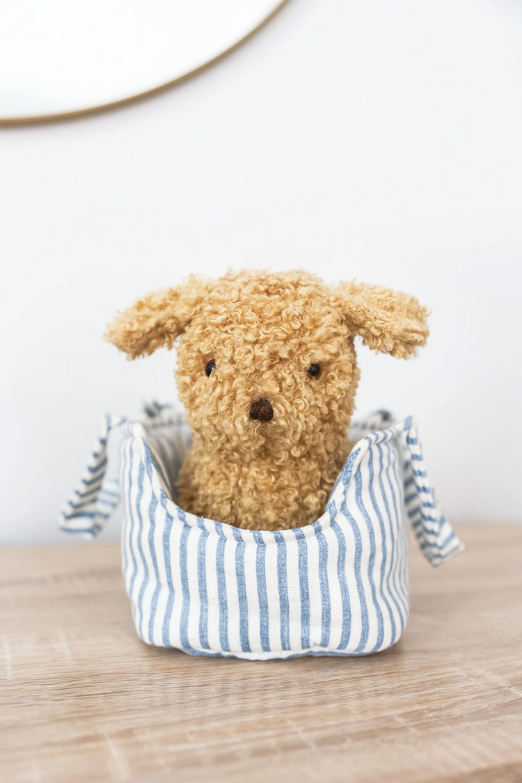 Alimrose Puppy in Carrier 'Toffee'