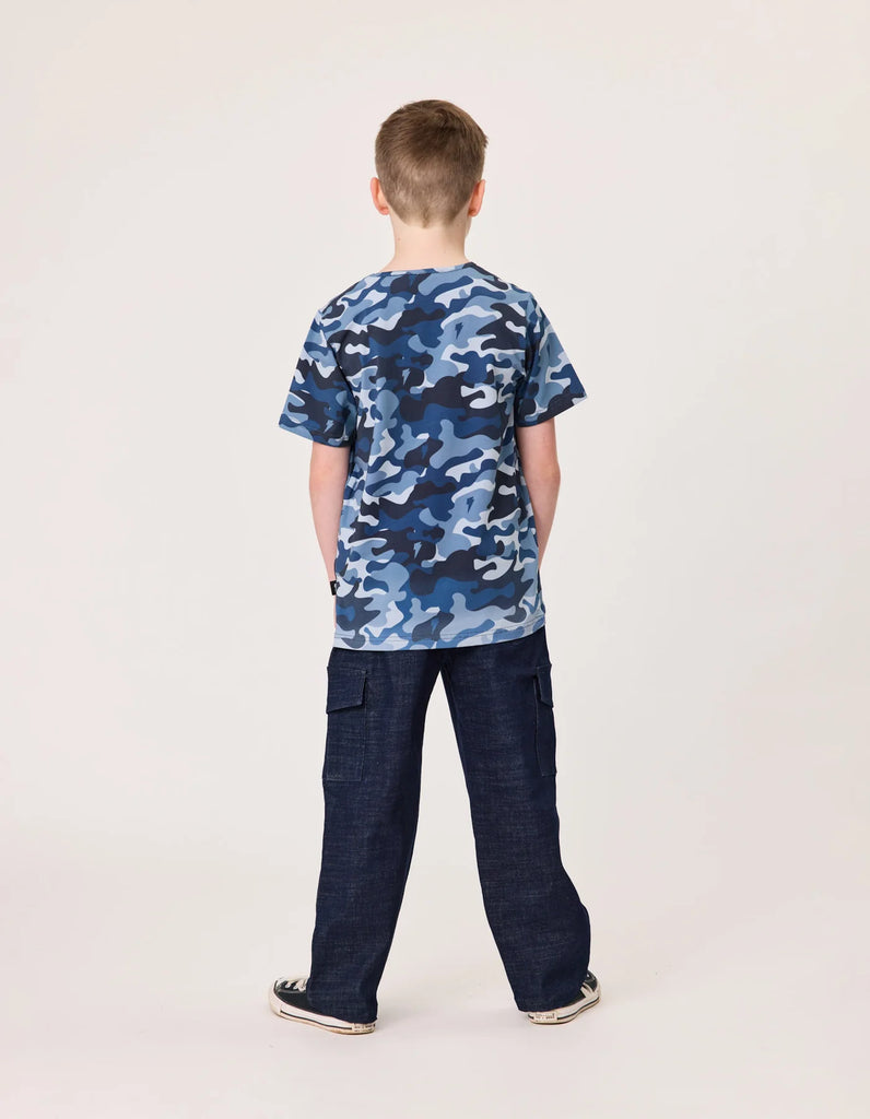 RADICOOL KIDS SKATER CARGO DENIM PANT