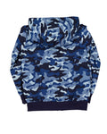RADICOOL KIDS BLUE CAMO REVERSIBLE JACKET