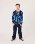 RADICOOL KIDS BLUE CAMO REVERSIBLE JACKET