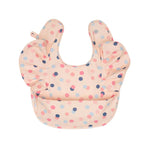 ALL4ELLA Recycled frills bib - Confetti