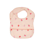ALL4ELLA Recycled Pouch Bib - Strawberries