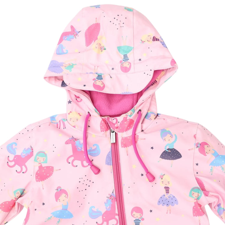KORANGO Dancing Unicorn Raincoat Pink