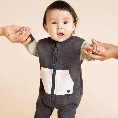 Fox & Finch OUTBACK ADVENTURE ZIP ROMPER