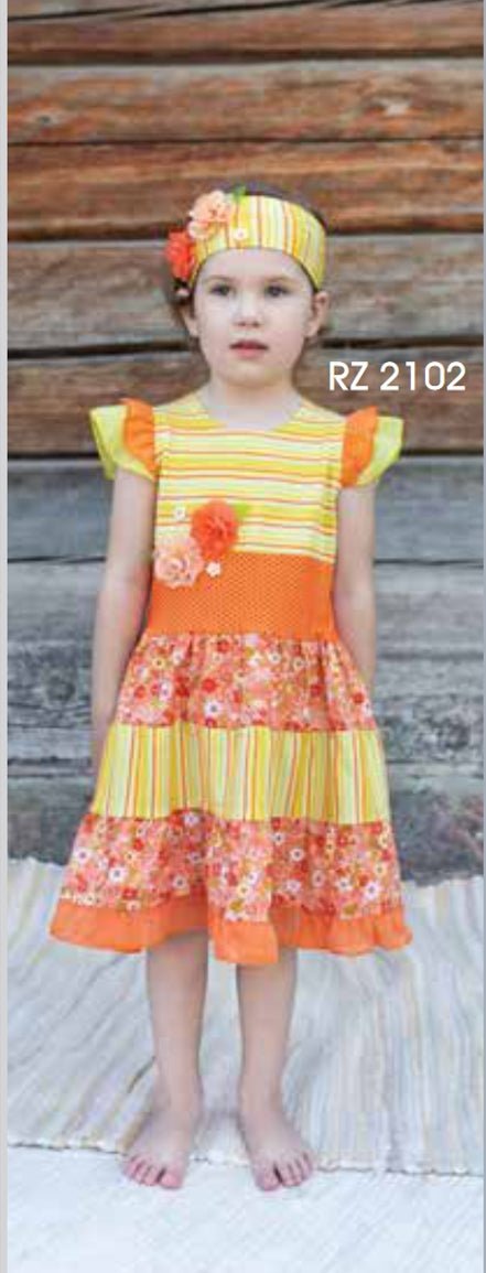 Zaza Couture girls' dress RZ2102