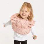 ALL4ELLA Recycled Frills Bib -Leaves