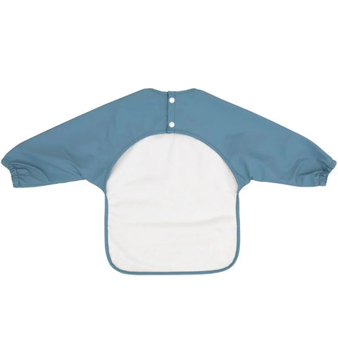 ALL4ELLA Recycled long sleeve bib - two tone Blue