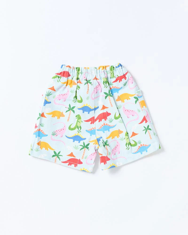 Walnut Remy Short - Rainbow Dino