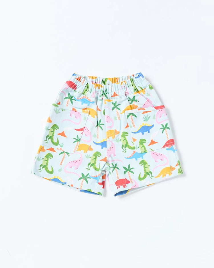 Walnut Remy Short - Rainbow Dino