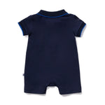 Marquise Best Friends French Terry Polo Romper