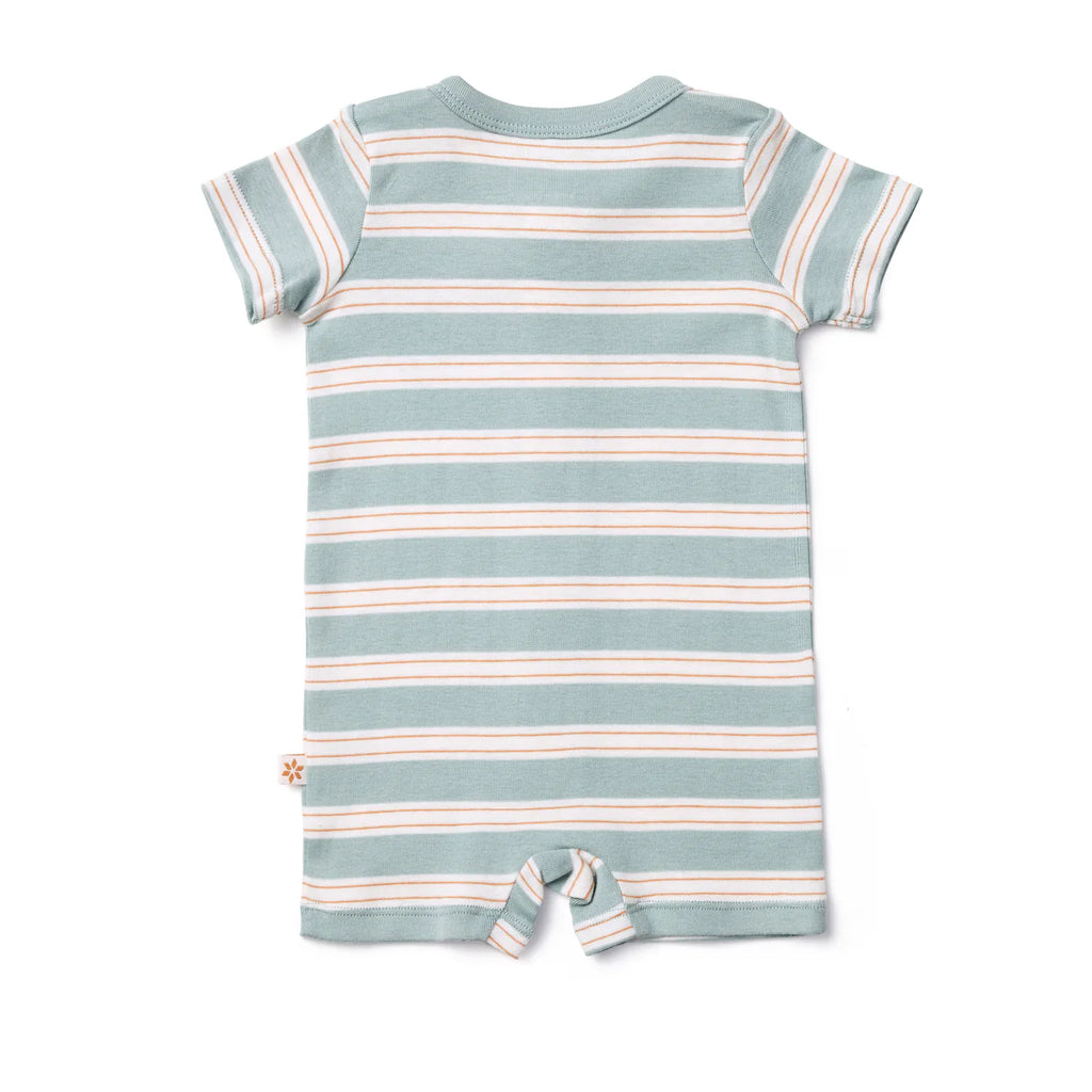 Marquise Endless Summer Striped Zip Romper