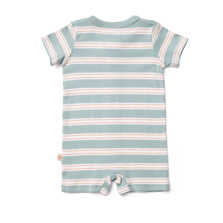 Marquise Endless Summer Striped Zip Romper