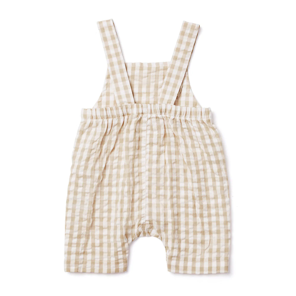 Marquise Endless Summer Nutmeg Gingham Overall