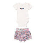 Marquise Field of Berries Bodysuit & Shorts Set
