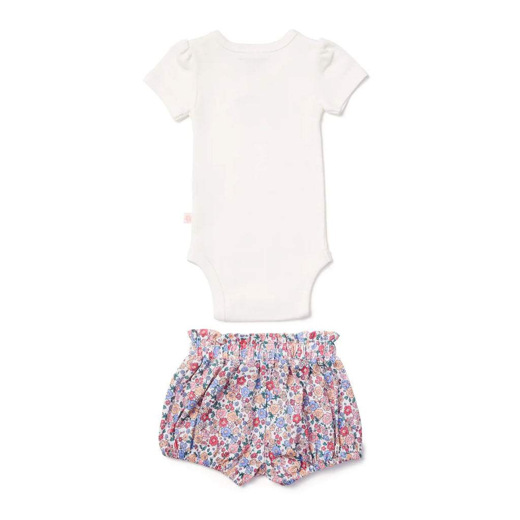 Marquise Field of Berries Bodysuit & Shorts Set