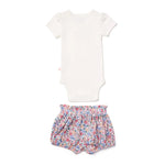 Marquise Field of Berries Bodysuit & Shorts Set