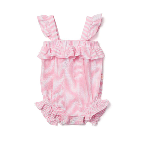 Marquise Field of Beries Woven Frill Romper