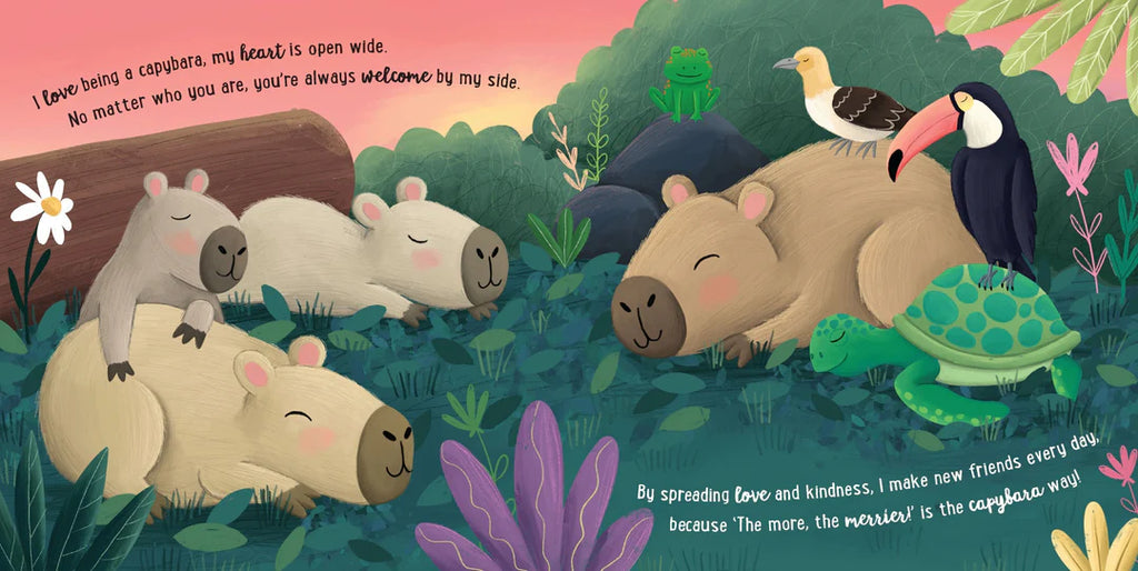 Story Time - Padded Board Book - I Love Being a Capybara