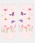 Toshi Organic Baby Socks Jacquard/Butterfly (0-24M)