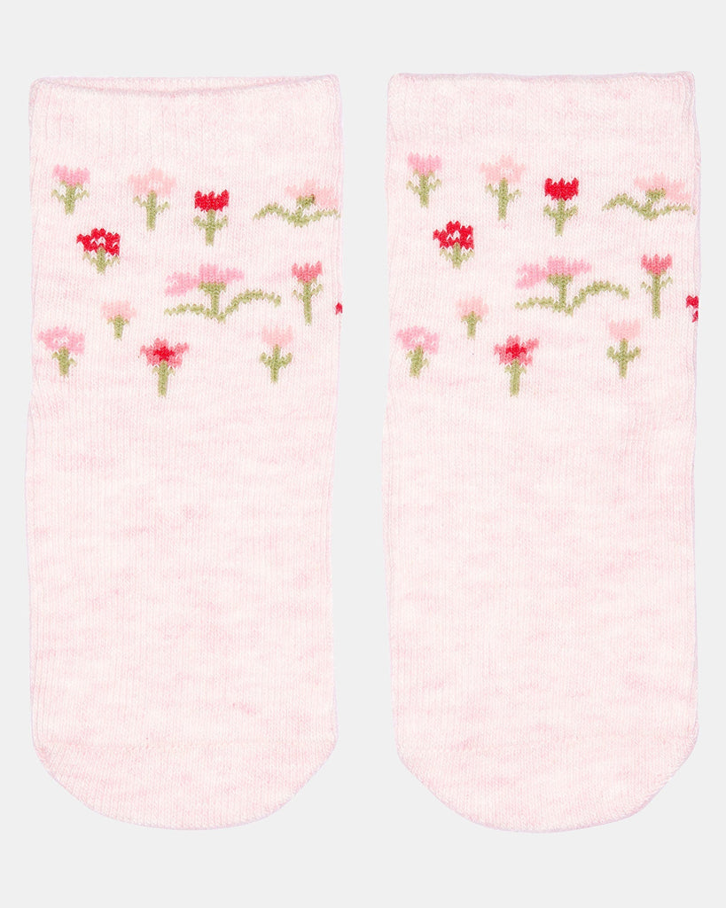 Toshi Organic Baby Socks JJacquard/Blossom  (0-24M)