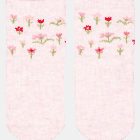 Toshi Organic Baby Socks JJacquard/Blossom  (0-24M)