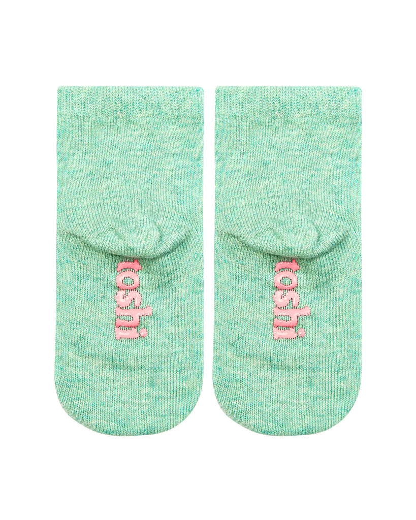 Toshi Organic Socks Ankle Jacquard- Unicorn