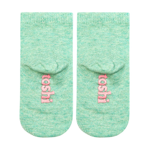 Toshi Organic Socks Ankle Jacquard- Unicorn