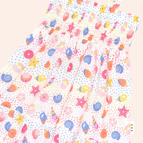 Huxbaby Hux Shell Print Dress