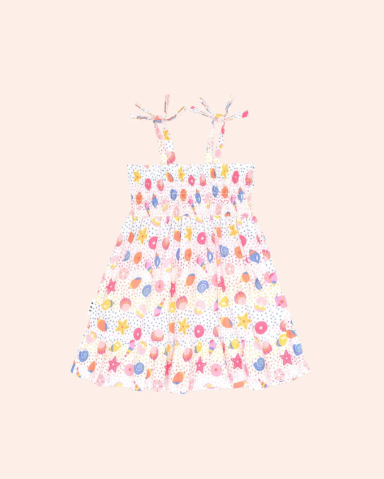 Huxbaby Hux Shell Print Dress
