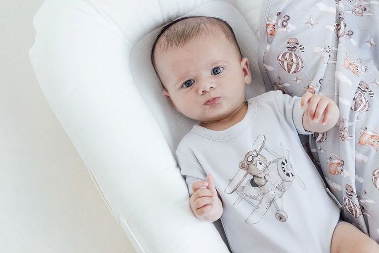Aster&Oak FLYING FRIENDS  BABY WRAP