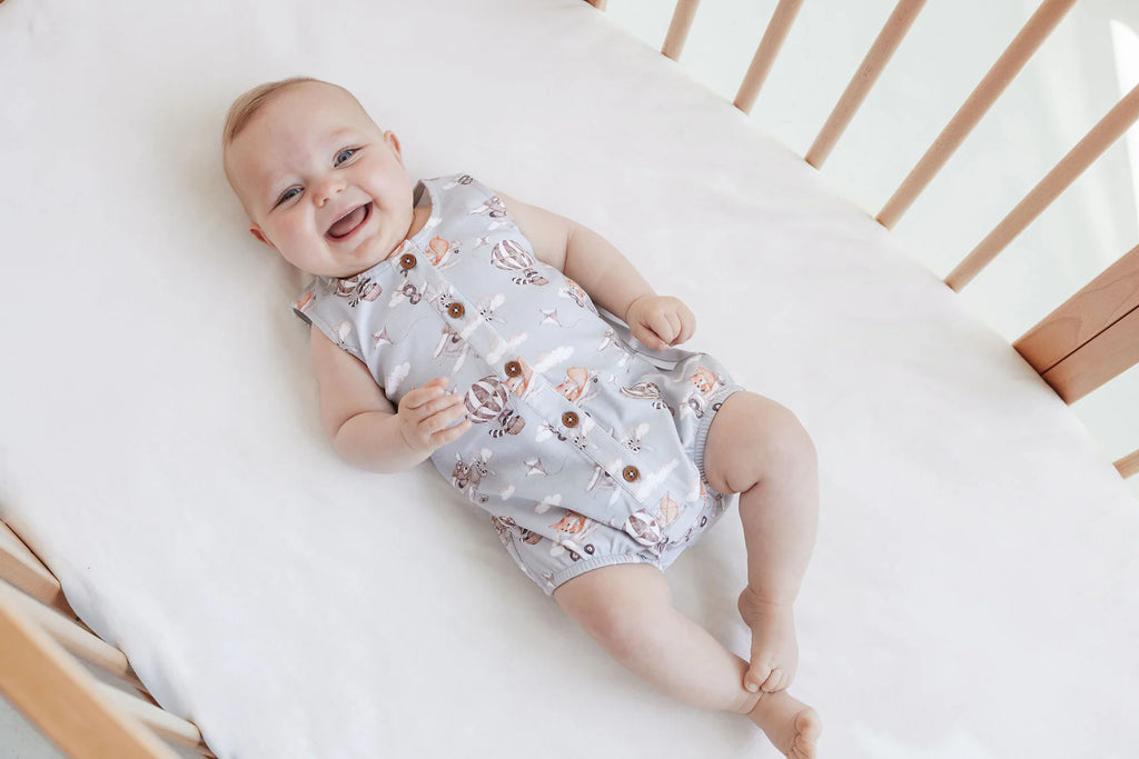 Aster&Oak FLYING FRIENDS  BUBBLE ROMPER