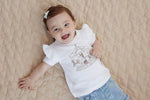 Aster&Oak CAROUSEL PRINT  FLUTTER TEE