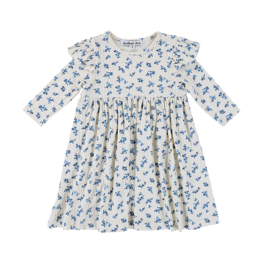 ArthurAve Classic Navy Rose Dress