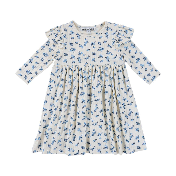 ArthurAve Classic Navy Rose Dress