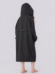 Seasnail Swim Parka For Kids- Black