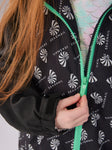 Seasnail Swim Parka For Kids- Logo Pattern