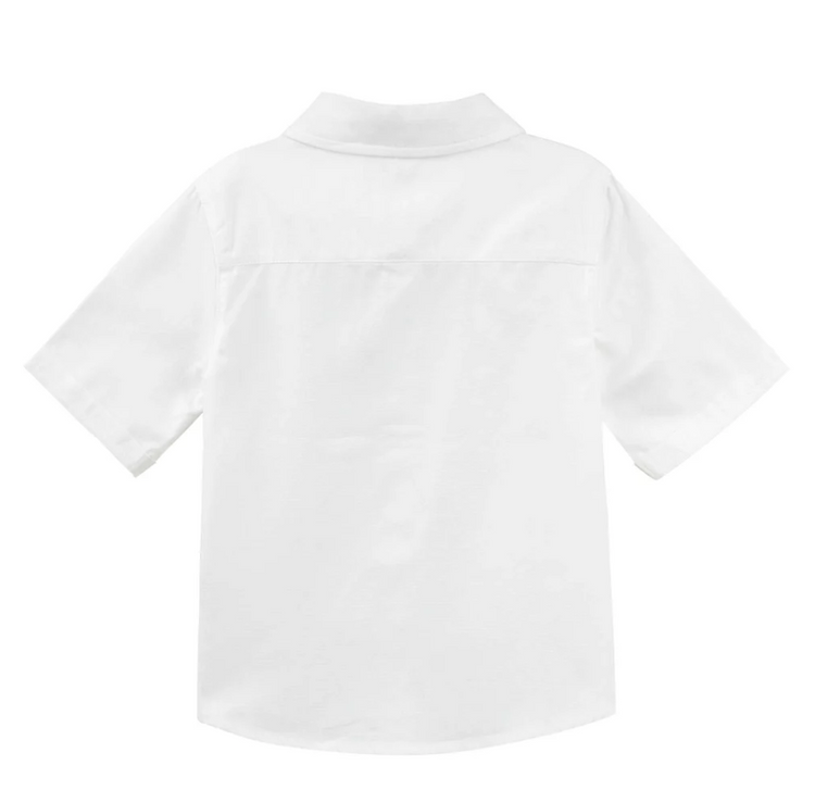 Desinger Kidz Jackson S/S Formal Shirt - White