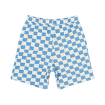 Rock Your Kid BLUE CHECKER SHORTS