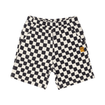 Rock Your Kid 'An Imaginary Life- BLACK CHECKER SHORTS