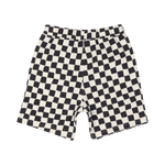 Rock Your Kid 'An Imaginary Life- BLACK CHECKER SHORTS