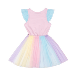 Rock Your Kid UNICORN RAINBOW SINGLET CIRCUS DRESS