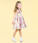 Rock Your Kid UNICORN RAINBOW POPOVER DRESS