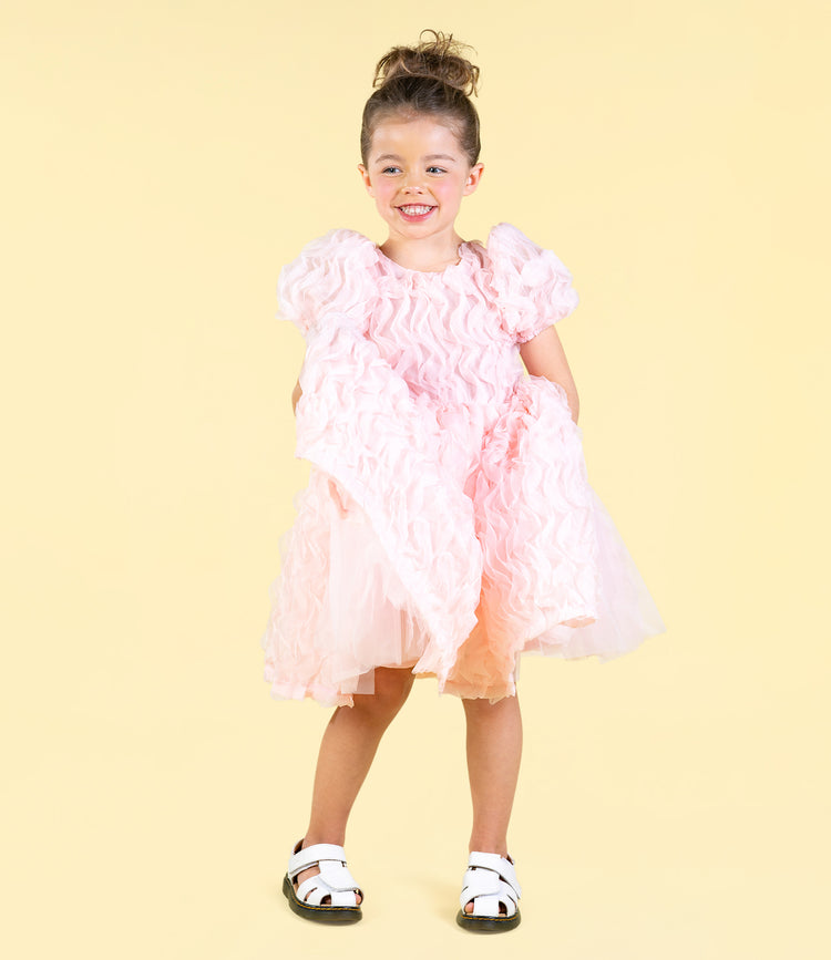 Rock Your Kid PINK RUFFLE TULLE PARTY DRESS