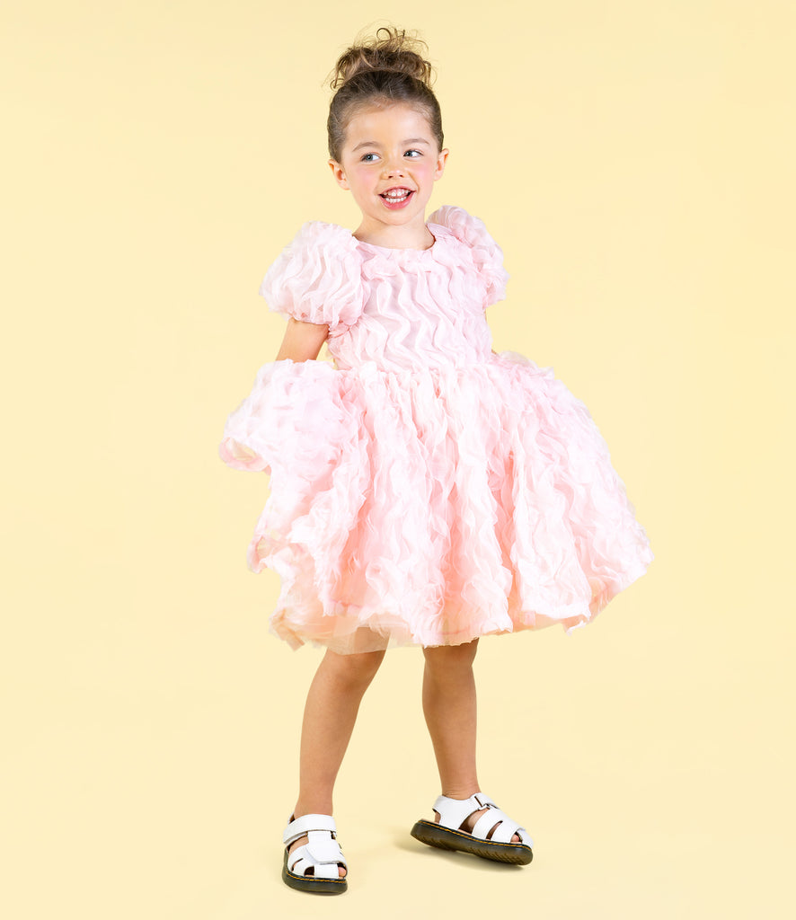 Rock Your Kid PINK RUFFLE TULLE PARTY DRESS