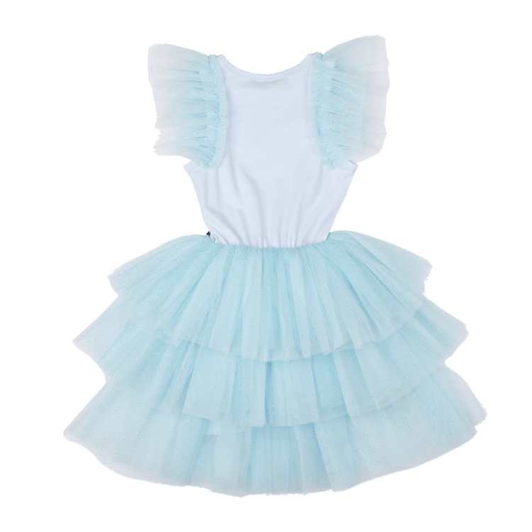 Rock Your Kid BLUE UNICORN PARTY DRESS