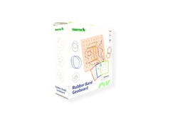 CREATIVE RUBBER BAND GEOBOARD PATTERN PUZZLE GAME