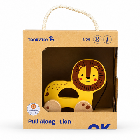 MY FOREST FRIENDS PULL ALONG - LION