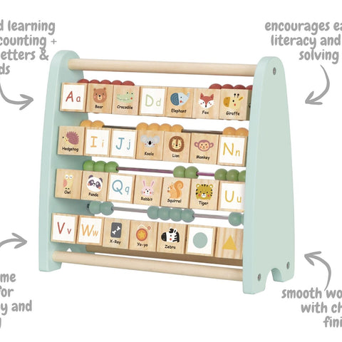 MY FOREST FRIENDS DOUBLE SIDED ABACUS